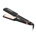 SKYSHALO Titanium Hair Straightener, 2-Inch - Features Infrared, Negative Ions, Dual Voltage (110V/240V), LCD Screen & 11 Temperature Settings, Ideal for Salon, Home & Travel