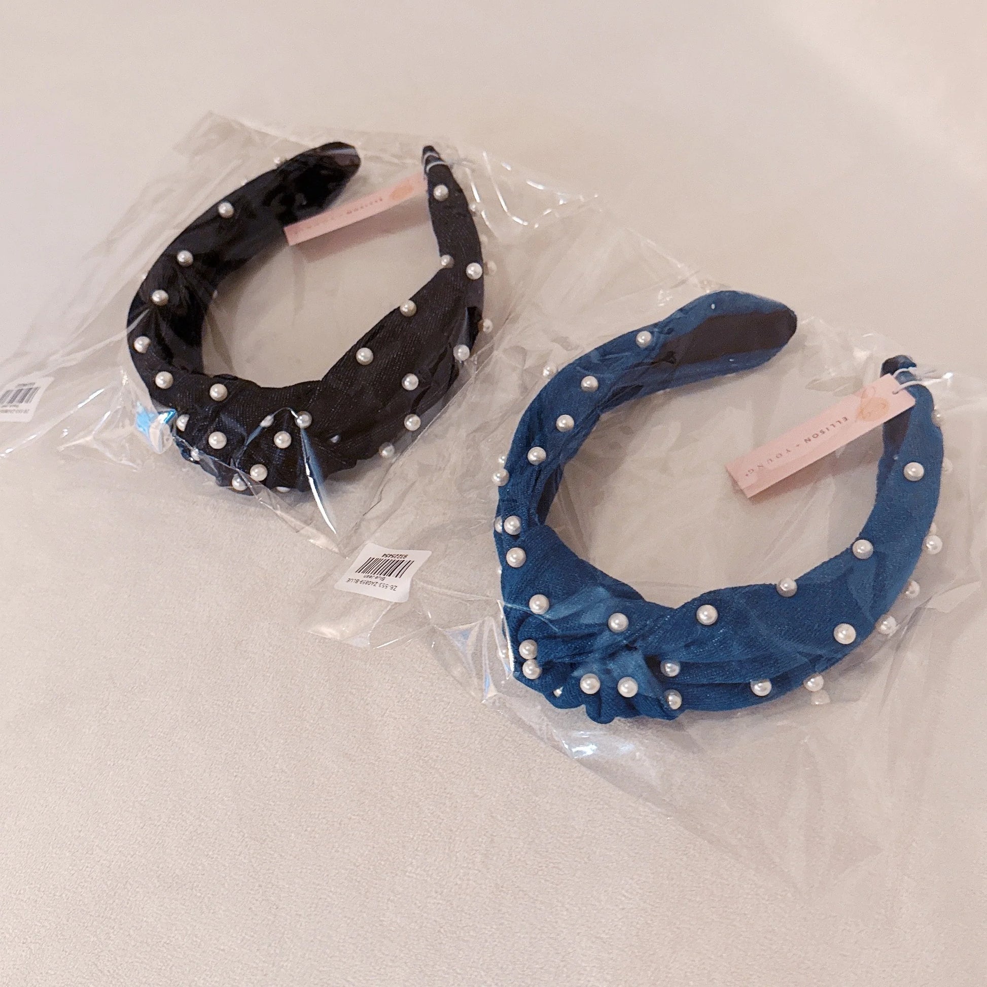 Pearls and Jeans Knotted Headband