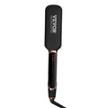 SKYSHALO Titanium Hair Straightener, 2-Inch - Features Infrared, Negative Ions, Dual Voltage (110V/240V), LCD Screen & 11 Temperature Settings, Ideal for Salon, Home & Travel