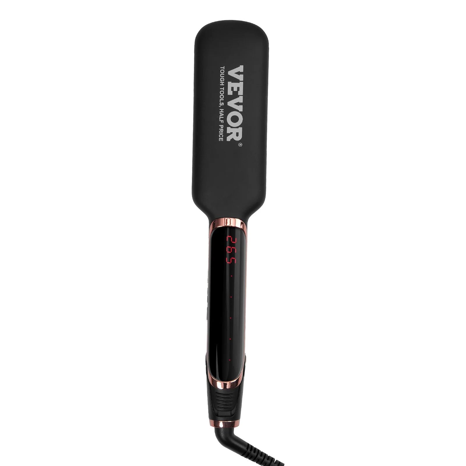 SKYSHALO Titanium Hair Straightener, 2-Inch - Features Infrared, Negative Ions, Dual Voltage (110V/240V), LCD Screen & 11 Temperature Settings, Ideal for Salon, Home & Travel
