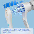 Electric Spin Scrubber - Shower Scrubber with 5 Replaceable Brush Heads, Portable Electric Cleaning Brush for Bathroom